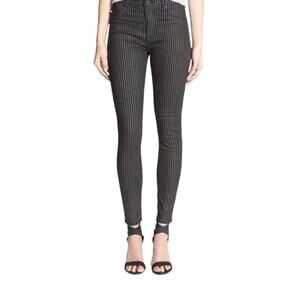 Hudson Jeans Krista Super Skinny Stripe Size 27